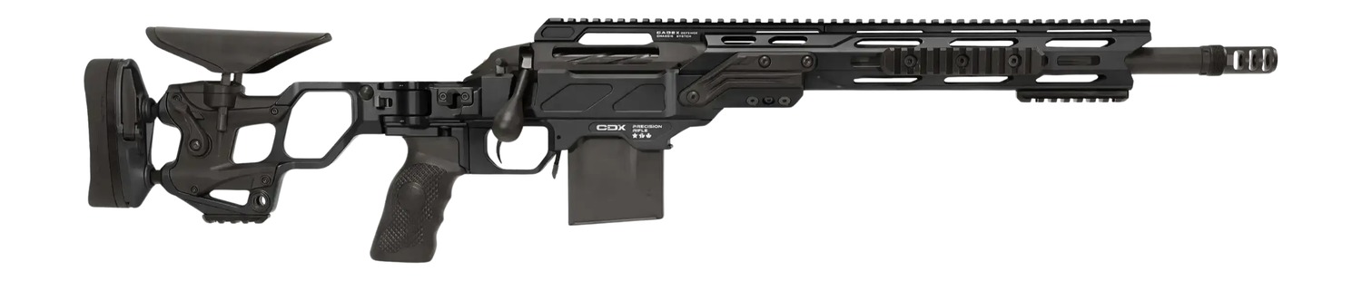 Cadex Inc CDXSSCOV308165CP20I2E1 CDX-SS Seven S.T.A.R.S. Covert Compact 308 Win 10+1 16.50" Black DLC Fluted Threaded Barrel, Black Cerakote Receiver w/Picatinny Rail, M-LOK Handguard, Black Folding S 3 Cadex Inc CDXSSCOV308165CP20I2E1 CDX-SS Seven S.T.A.R.S. Covert Compact 308 Win 10+1 16.50" Black DLC Fluted Threaded Barrel, Black Cerakote Receiver w/Picatinny Rail, M-LOK Handguard, Black Folding S