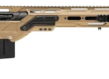 Cadex Inc CDXMCKRKN6524BR20I2B1N CDX-MC Kraken 6.5 Creedmoor 10+1 24" Black DLC Match Grade Threaded Barrel, Hybrid Tan Receiver w/Picatinny Rail, M-LOK Handguard, Hybrid Tan Adjustable Folding Buttst