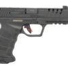 Sarsilmaz SAR9SOCOMBL10 SAR9 SOCOM Full Size 9mm Luger 10+1 5.10" Black Threaded Barrel, Black Steel Optic Cut/Serrated Slide, Black Polymer Frame w/Picatinny Rail, Interchangeable Backstrap Grip, RMS 1 194644