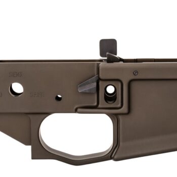 Griffin Armament MK2ALFDE MK2 Stripped Lower Receiver Aluminum Terra Brown Anodized
