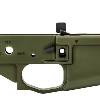 Griffin Armament MK2ALWHG MK2 Stripped Lower Receiver Aluminum Warhawk Green Anodized