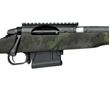 Proof Research 151525 Elevation MTR 2.0 308 Win 4+1 16.50" Carbon Fiber Match Grade Threaded Barrel, Black Receiver w/Picatinny Rail, Midnight Camo Proof Fixed Carbon Fiber Stock, Right Hand