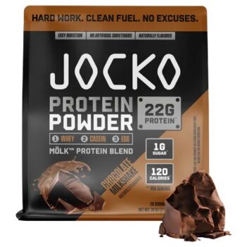 JOCKO 29114 CHOCOLATE PROTEIN POWDER BAG