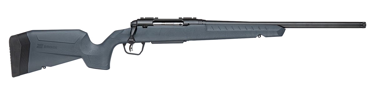 Savage Arms 33126 Axis 2 243 Win 4+1 20" Matte Black Carbon Steel Threaded Barrel, Drilled & Tapped Receiver, Gray Fixed w/Pistol Grip Synthetic Stock, Right Hand 3 Savage Arms 33126 Axis 2 243 Win 4+1 20" Matte Black Carbon Steel Threaded Barrel, Drilled & Tapped Receiver, Gray Fixed w/Pistol Grip Synthetic Stock, Right Hand
