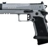Sig Sauer 211F9GTOSILVER P211 Quicksilver Full Size 9mm Luger 23+1 4.40" Stainless Bull w/MACH3D Compensator Barrel, Silver Cerakote Stainless Steel Integrated Compensator/Optic Ready/Serrated Slide & 1 200229