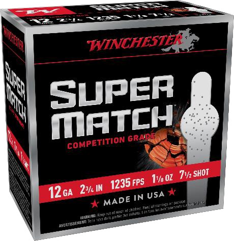 WIN SM12H7 12G 2-3/4 1-1/8OZ 7.5 25/10 2 WIN SM12H7 12G 2-3/4 1-1/8OZ 7.5 25/10