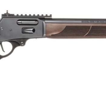 Smith & Wesson 1854 1854 America 250 Limited Edition 44 Rem Mag 9+1 19.25" Black Armornite Threaded Barrel, Engraved Black Armornite Stainless Steel Receiver w/Picatinny Rail, Walnut Forearm & Fixed S
