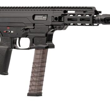 Panzer Arms PAARP9PCCB ARP9 9mm Luger 33+1 6.50" Black Barrel, Black Aluminum Receiver w/Picatinny Rail, Rear Picatinny Rail, Black Polymer Grip, Ambidextrous