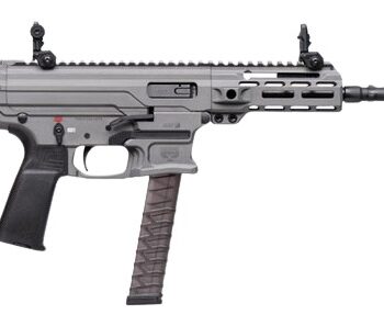 Panzer Arms PAARP9PCCTG ARP9 9mm Luger 33+1 6.50" Black Barrel, Tactical Gray Aluminum Receiver w/Picatinny Rail, Rear Picatinny Rail, Black Polymer Grip, Ambidextrous