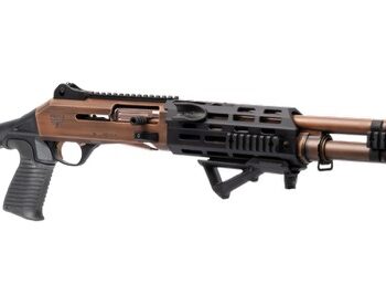 Panzer Arms PAM4NCSBRBTMFSS M4 Pro AI Semi-Auto 3" 5+1 18.50" Distressed Copper Ported Barrel, Distressed Copper w/Bronze Titanium Accents Aluminum Receiver w/Picatinny Rail, Skeleton Stock