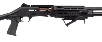 Panzer Arms PAM4NCSBBTMFSS M4 Pro AI Semi-Auto 3" 5+1 18.50" Black Ported Barrel, Black Aluminum Receiver w/Picatinny Rail, Skeleton Stock