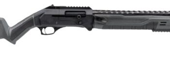 Panzer Arms PAFS1PROFSGRA FS1 Pro 12 Gauge Semi-Auto 3" 4+1 20" Black Shrouded Barrel, Gray Cerakote Receiver w/Picatinny Rail, M-LOK Handguards, Black Adj Cheekrest Synthetic Stock, Picatinny Rail Fo