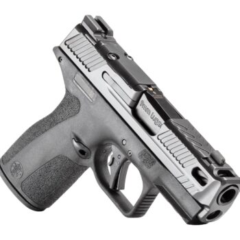 Smith & Wesson 14775 M&P9 Shield X Sub-Compact Frame 9mm Luger 10+1 3.60" Black Armornite Fluted Ported Barrel, Black Armornite Stainless Steel Optic Ready/Serrated Slide, Black Polymer Frame w/Picati