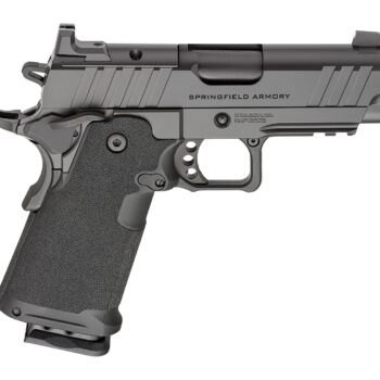 Springfield Armory PH9114AOS 1911 DS Prodigy Sub-Compact Frame 9mm Luger 18+1 3.50" Black DLC Match Grade Barrel, Black Cerakote Carbon Steel Optic Ready/Serrated Slide & Frame w/Beavertail & Picatinn