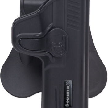 Bulldog RRG19 Rapid Release  OWB Black Polymer Paddle Compatible w/Glock 19/23/32 Right Hand