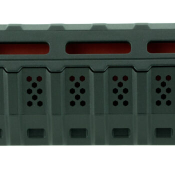 Strike VIPERHGCBK Viper Carbine Length Handguard AR-Platform Black, Red Inserts Polymer