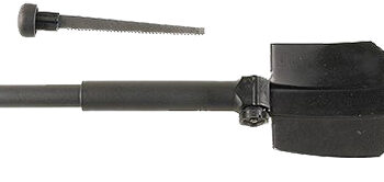 Glock ET17070 Entrenching Tool  Three Position Adjustment For Multiple Users, Surface Treated Black Polymer/Saw Inside Handle, Includes Nylon Storage Pouch