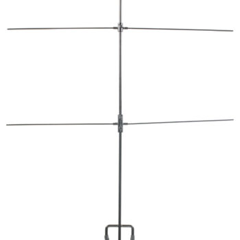 SME SMETGTST Double Paper Target Stand Black Steel Includes 8 Metal Clips