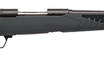 Savage Arms 57062 110 Hunter Full Size 204 Ruger 4+1 22" Matte Black Button-Rifled Barrel, Matte Black Drilled & Tapped Carbon Steel Receiver, Adj AccuStock Matte Gray Synthetic Stock, Right Hand