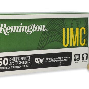 Remington Ammunition 23818 UMC  45ACP 185gr Full Metal Jacket 50 Per Box/10 Case