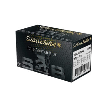 Sellier & Bellot SB30A Rifle  30Carbine 110gr Full Metal Jacket 50 Per Box/20 Case