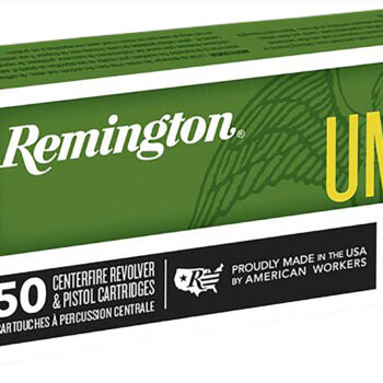 Remington Ammunition 23718 UMC  9mmLuger 124gr Full Metal Jacket 50 Per Box/10 Case