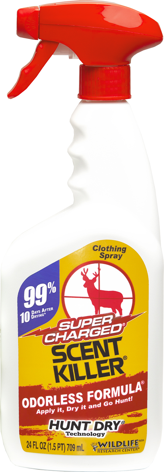 Wildlife Research 555 Scent Killer Super Charged Odor Eliminator Odorless Scent 24 oz Trigger Spray 3 Wildlife Research 555 Scent Killer Super Charged Odor Eliminator Odorless Scent 24 oz Trigger Spray