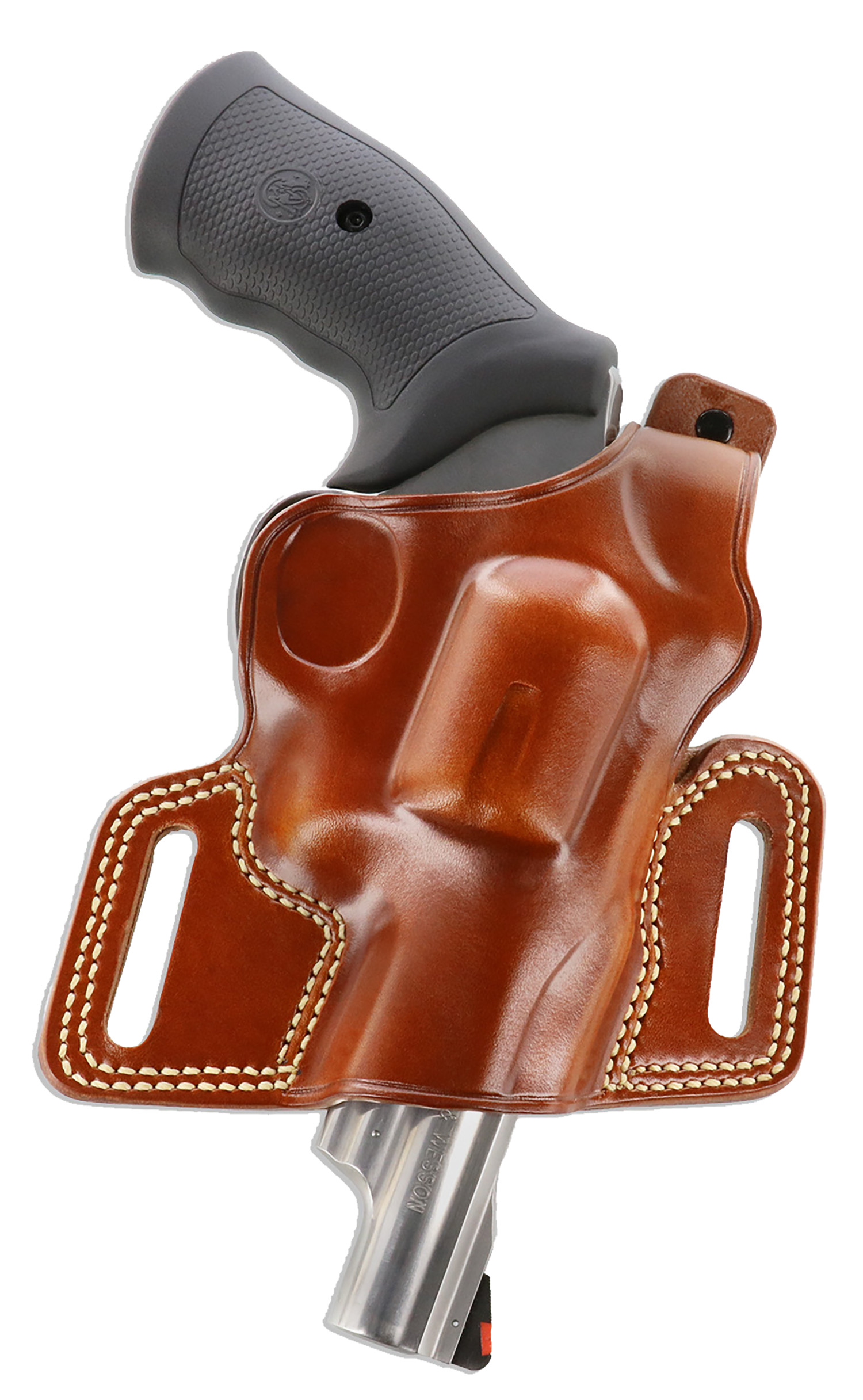 Galco SIL104 Silhouette OWB Tan Leather Belt Slide Fits Ruger GP100 Fits S&W L Frame Fits 3-4.25" Barrel Right Hand 3 Galco SIL104 Silhouette OWB Tan Leather Belt Slide Fits Ruger GP100 Fits S&W L Frame Fits 3-4.25" Barrel Right Hand