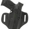 Galco CM226B Combat Master OWB Black Leather Belt Slide Compatible w/Glock 19/32/36/45/Glock 19X Gen2-5/CZ-P10C Belt 1.75" Wide Right Hand 1 71822