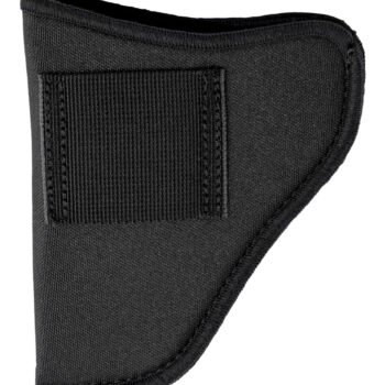 Uncle Mike's 21112 GunMate Hip Holster IWB Size 12 Black Tri-Laminate Belt Clip/Belt Loop Compatible w/Glock Fits 4-5" Barrel Belt 2" Wide Ambidextrous