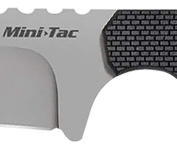 Cold Steel 49HTF Tac Mini 3.75" Fixed Plain Tanto Japanese AUS-8A SS Blade/ Black Griv-Ex Handle