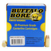 Buffalo Bore Ammunition 45230FMJ20 Personal Defense Strictly Business 45ACP +P 230gr Full Metal Jacket Flat Nose 20 Per Box/12 Case 2 82229