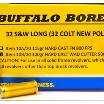 Buffalo Bore Ammunition 7D20 Buffalo-Barnes Strictly Business 454Casull 250gr Barnes VOR-TX XPB Lead Free 20 Per Box/12 Case