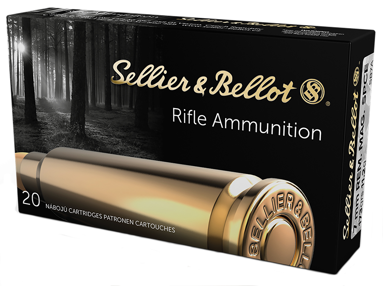 Sellier & Bellot SB7A Rifle 7mmRemMag 173gr Soft Point Cut Through Edge 20 Per Box/20 Case 3 Sellier & Bellot SB7A Rifle 7mmRemMag 173gr Soft Point Cut Through Edge 20 Per Box/20 Case