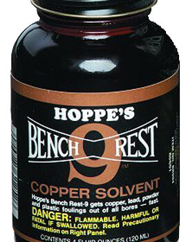 Hoppe's BR904 Bench Rest 9 Copper Bore Cleaner 5 oz. Bottle 10 Pack
