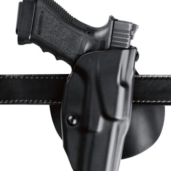 Safariland 63782832411 6378 ALS  OWB Black SafariLaminate Fits Glock 19/23 Compatible w/ Surefire X300 Belt Loop/Paddle Mount Right Hand