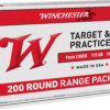 Winchester Ammo USA9W USA 9mmLuger 115gr Full Metal Jacket 200 Per Box/5 Case 1 97745