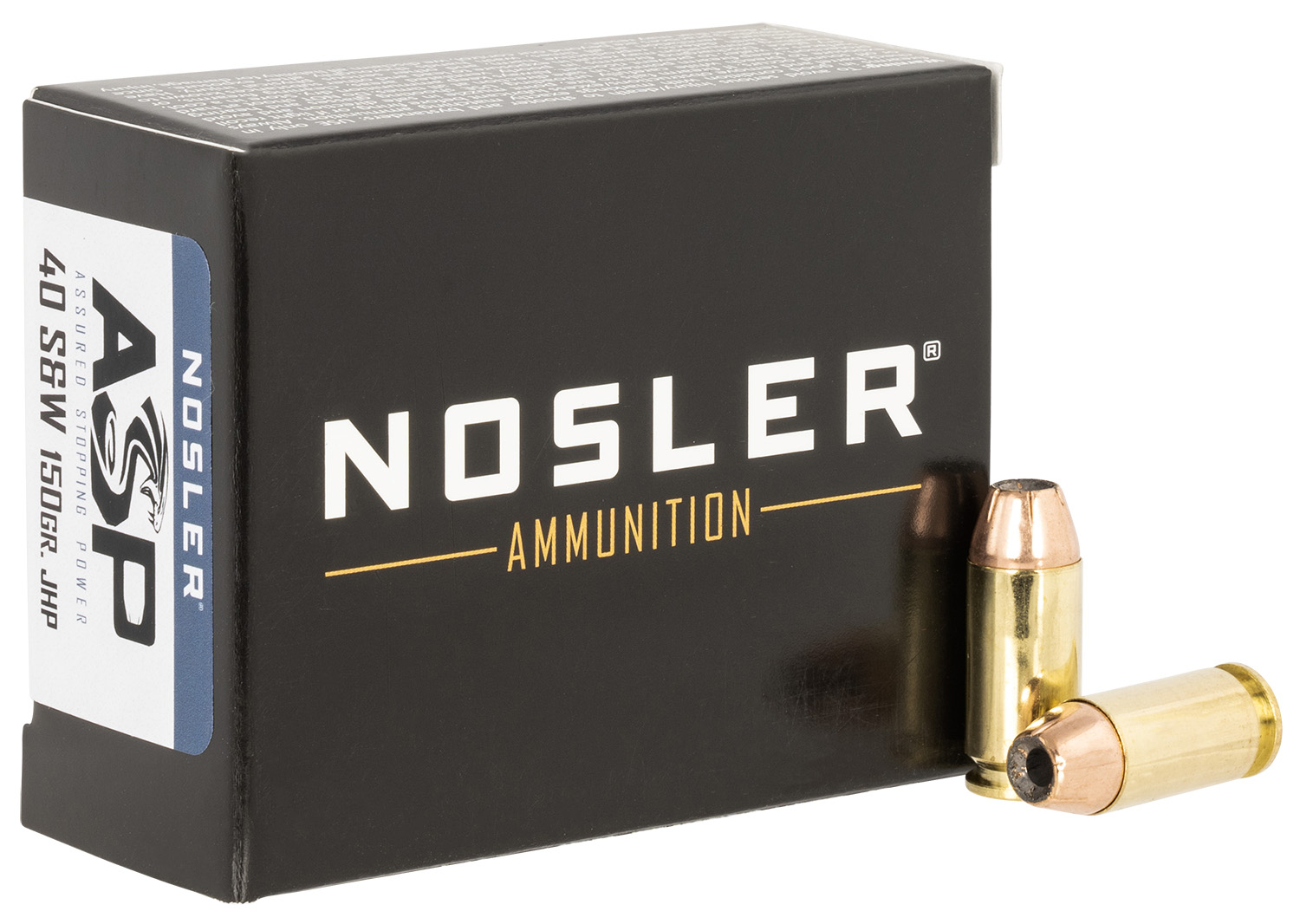 Nosler 51283 Assured Stopping Power Handgun 40S&W 150gr Jacketed Hollow Point 20 Per Box/20 Case 3 Nosler 51283 Assured Stopping Power Handgun 40S&W 150gr Jacketed Hollow Point 20 Per Box/20 Case