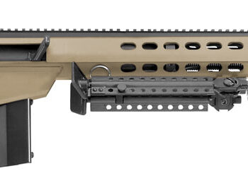 Barrett 14029 M82A1  416 Barrett 10+1 29" Fluted Barrel, Flat Dark Earth Cerakote Steel Receiver, M1913 Picatinny Acc. Rail, Fixed Synthetic Stock w/Sorbothane Recoil Pad, Includes Hard Carry Case