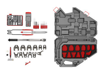 Alternative view of REAL AVID AR15 PRO ARMORER MSTR KIT
