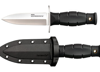 COLD STEEL MINI LTHRNCK DBL EDG 3.5"