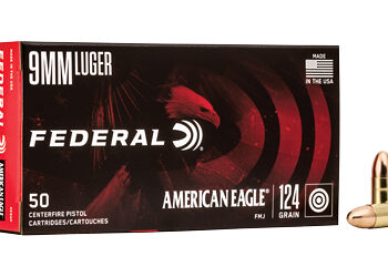 FED AM EAGLE 9MM 124GR FMJ 50/1000