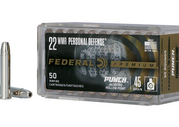 FED PUNCH 22WMR 45GR JHP 50/3000