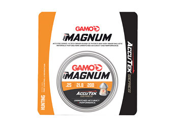 GAMO ACCUTEK PRO MAGNUM 25CAL 200CT