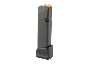 Alternative view of MAG SHIELD FITS GLOCK 17 +5/4 EXT BK
