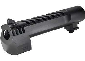 Alternative view of DE 50AE 6" BARREL BLACK W/ BRAKE