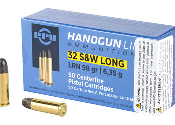 PPU 32 S&W LONG LRN 98GR 50/500