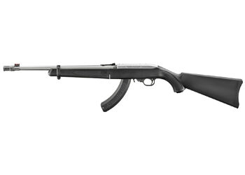 RUGER 10/22 BLK/SS TD 22LR 18.5"