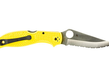 Alternative view of SPYDERCO STRTCH 2 XL LW SLT YLW SRTD
