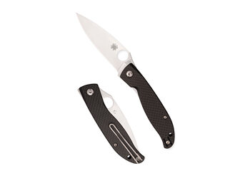 SPYDERCO MANTRA 4 CF 3.34" BLK/SLV